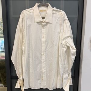 Michael Kors Men's Ivory Dress Shirt